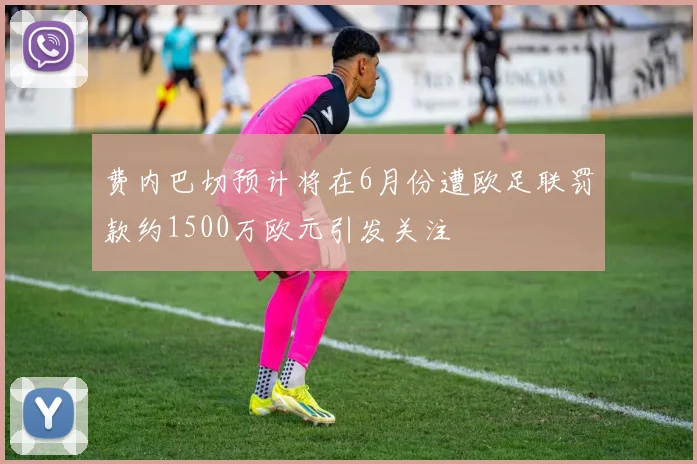 费内巴切预计将在6月份遭欧足联罚款约1500万欧元引发关注